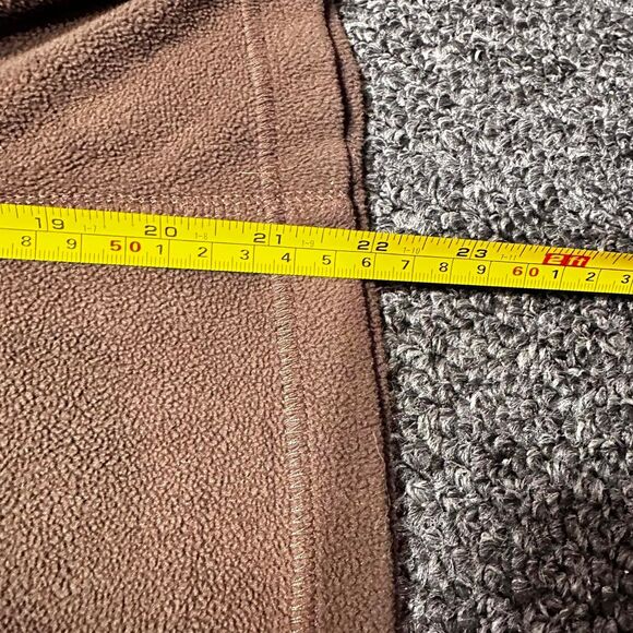 Columbia Fleece Zip-Up Jacket – Brown – Size L - Picture 6 of 6